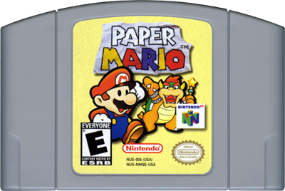 Paper Mario (Loose) [LABEL DAMAGE] (used)