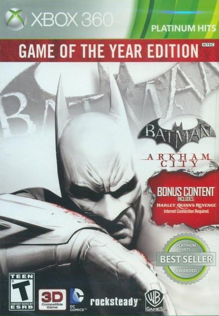 Batman: Arkham City [Game of the Year] (Complete) (used)
