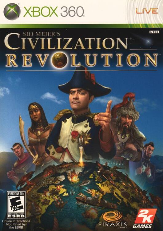 Civilization Revolution *BCXB1* (Complete) (used)