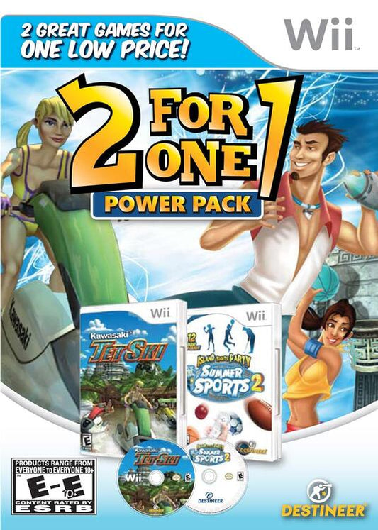 2 For 1 Power Pack [Kawasaki Jet Ski & Summer Sports 2] (Complete) (used)