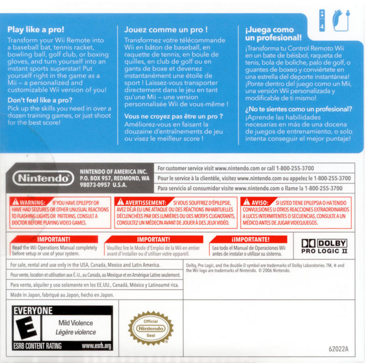 Wii Sports (used)