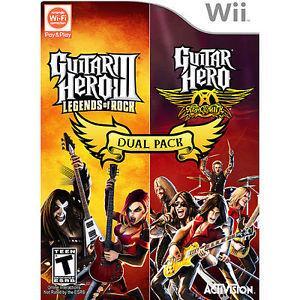Guitar Hero III & Guitar Hero Aerosmith Dual Pack (used)