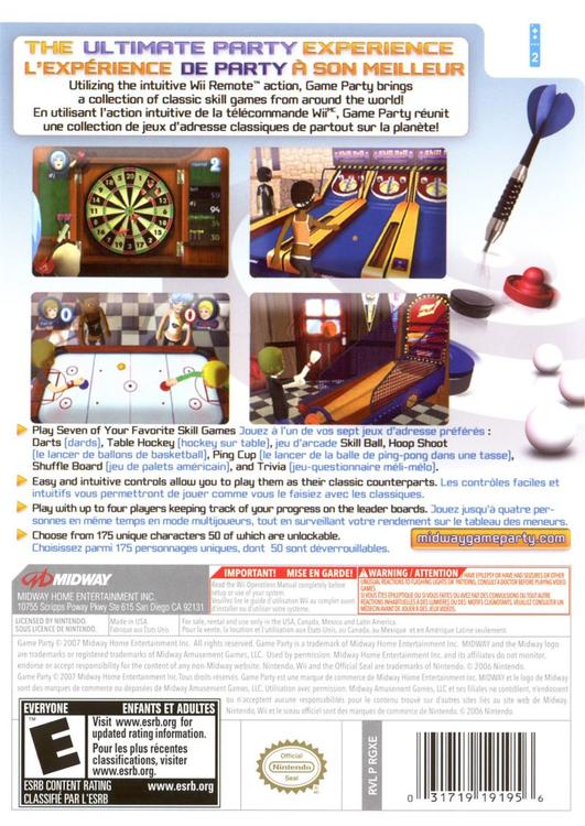 Game Party (Complete) (used)
