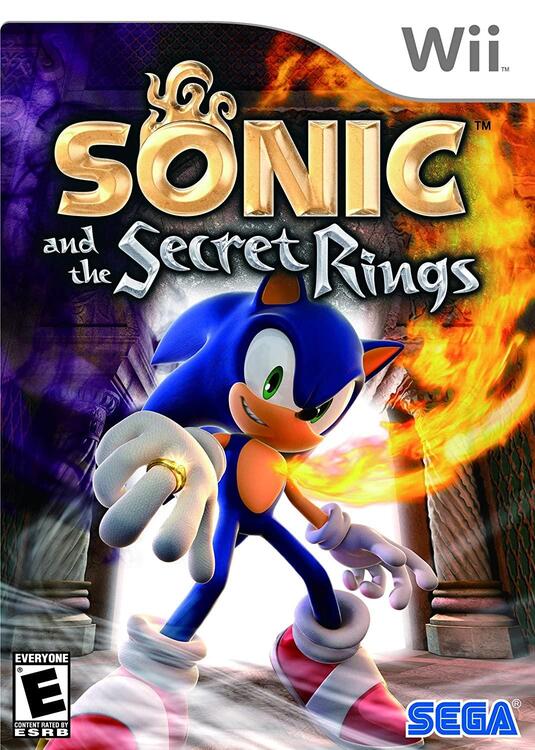 Sonic and the Secret Rings (Complete) (used)