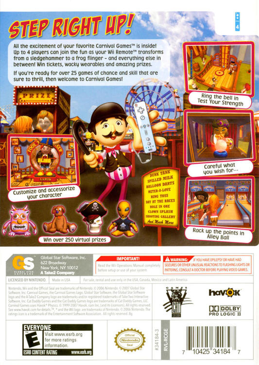 Carnival Games (Complete) (used)
