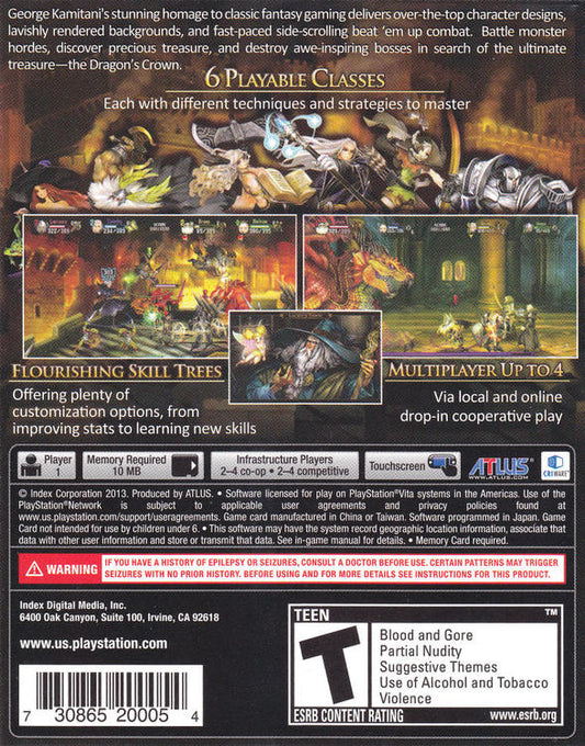 Dragon's Crown (Complete) (used)