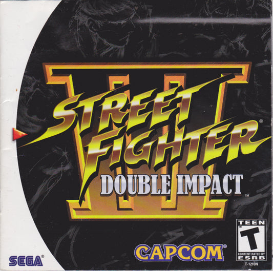 Street Fighter III Double Impact (Complete) (used)