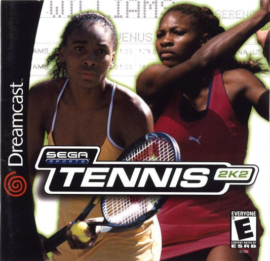 Tennis 2K2 (Complete) (used)