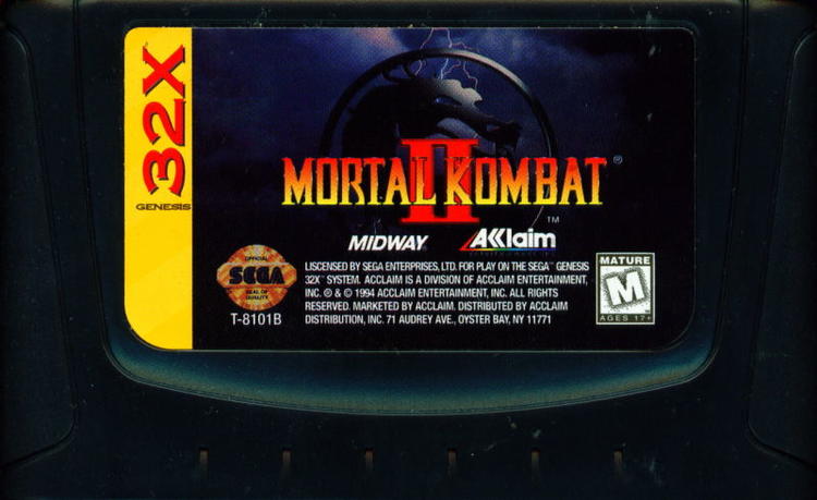 Mortal Kombat II (Loose) (used)