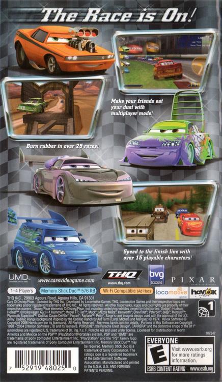 Cars (Complete) (used)