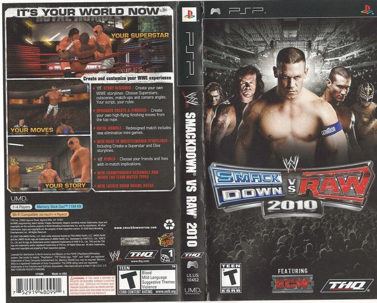 WWE Smackdown vs. Raw 2010 (Complete) (used)