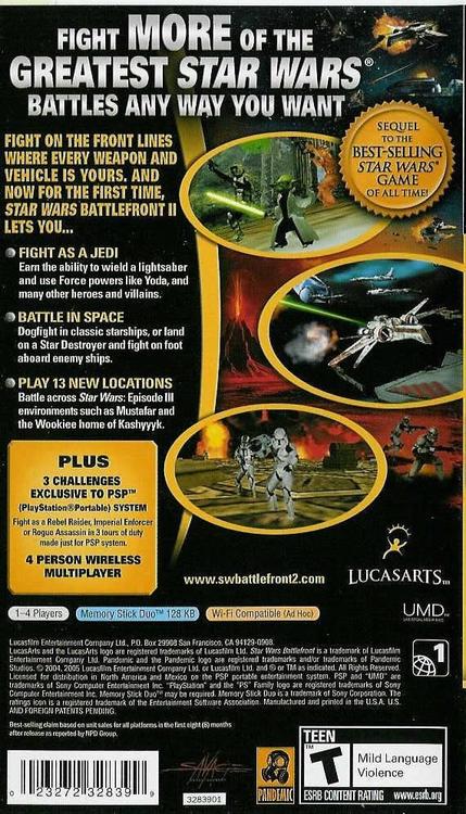 Star Wars Battlefront II (Complete) (used)