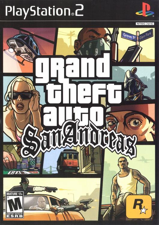 Grand Theft Auto San Andreas (Complete) (used)
