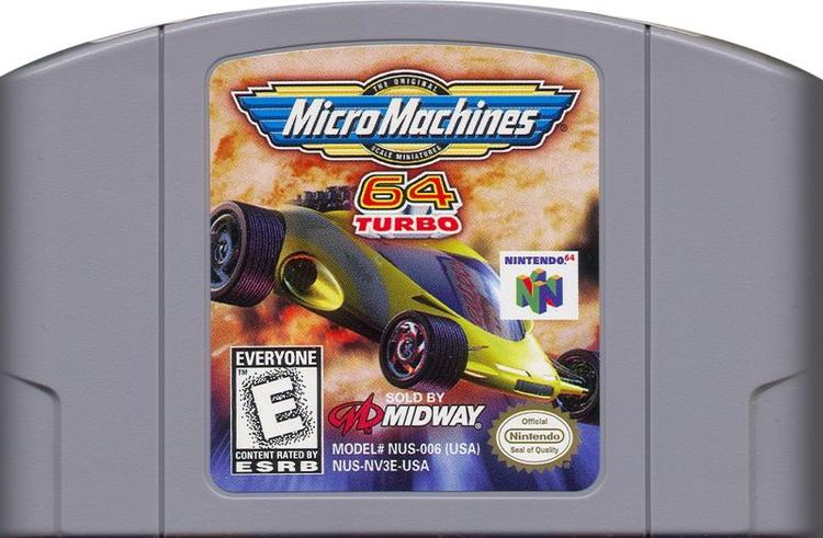 Micro Machines 64 Turbo (Loose) (used)