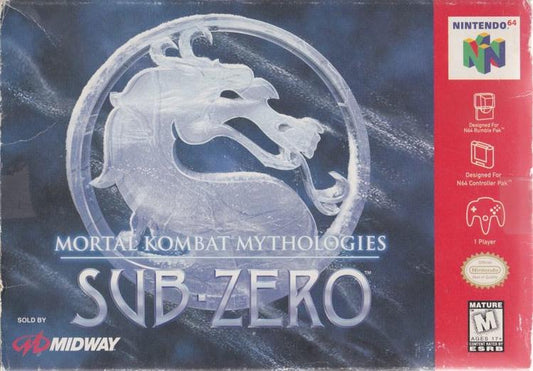 Mortal Kombat Mythologies: Sub-Zero (Complete) (used)