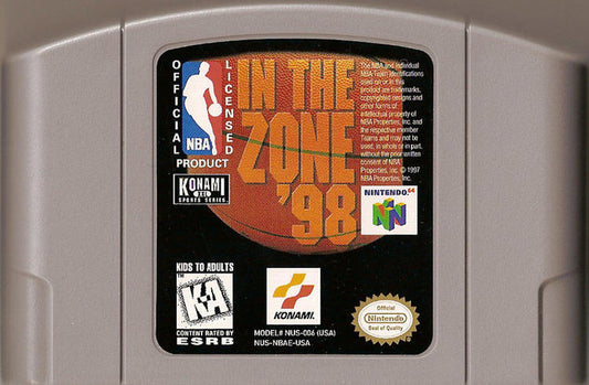 NBA In the Zone '98 (Loose) (used)