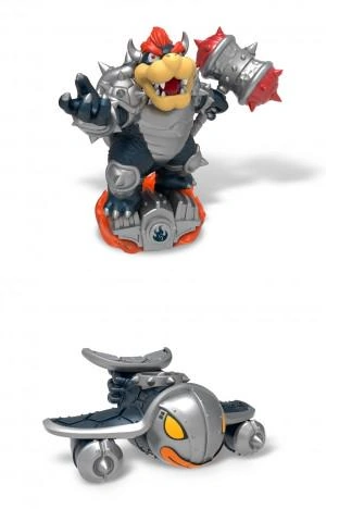 Bowser - Hammer Slam & Clown Cruiser [Skylanders] (new)