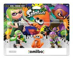 Splatoon 3 Pack [Inkling Girl - Green, Inkling Squid - Orange, Inkling Boy - Purple] (used)
