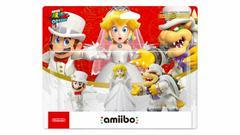 Super Mario Odyssey (Wedding) 3 Pack [Bowser - Wedding, Mario - Wedding, Peach - Wedding] (used)