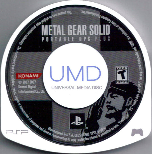 Metal Gear Solid Portable Ops Plus (Loose) (used)