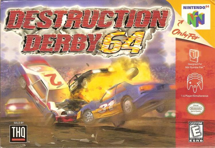 Destruction Derby 64 (Complete) (used)