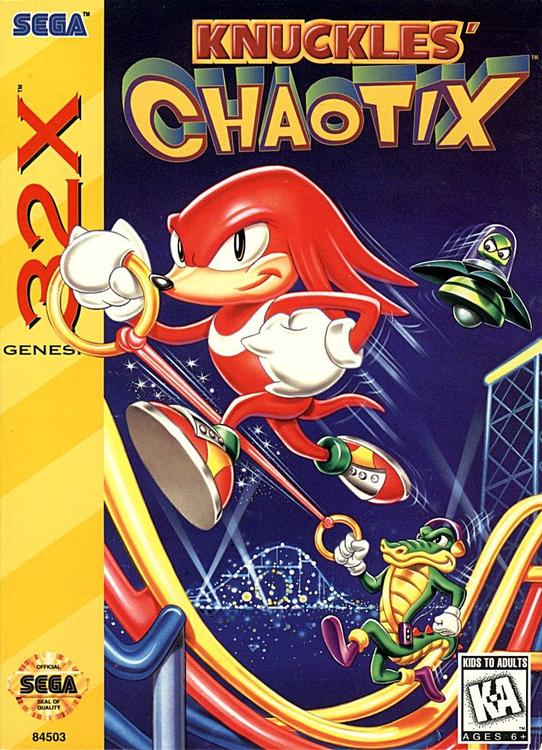 Knuckles Chaotix (Complete) (used)