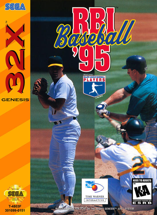 RBI Baseball 95 (Complete) (used)