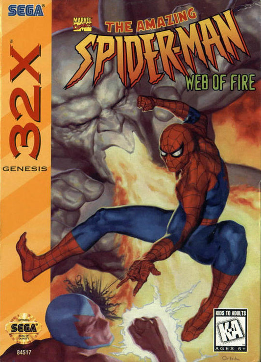 Spiderman Web of Fire (Complete) (used)
